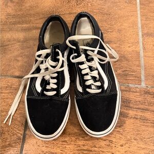 Vans Black and White Women's Sneakers